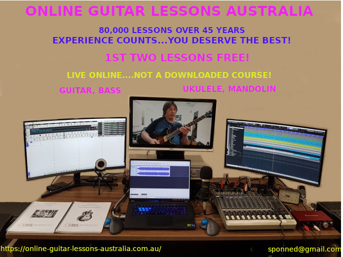 ONLINE GUITAR LESSONS AUSTRALIA
